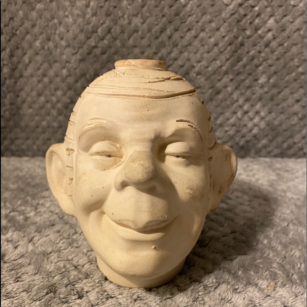 Vintage Smiling Jim Chia Pet Head 1930-1950’s